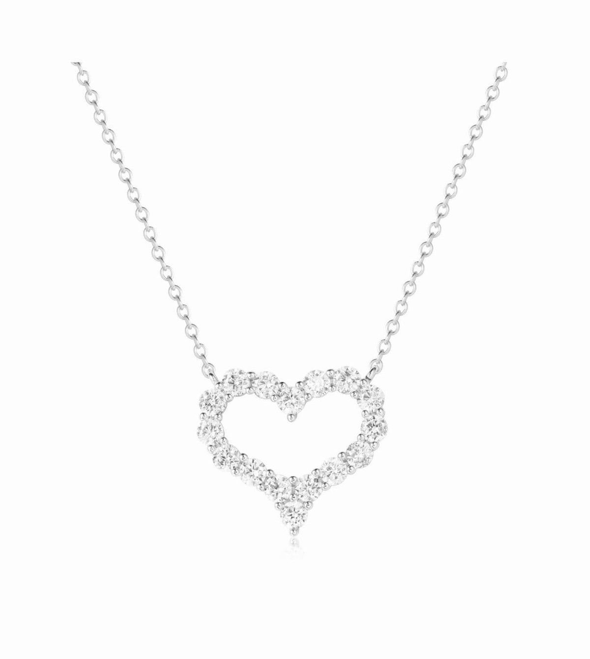 Classic Open Heart Necklace