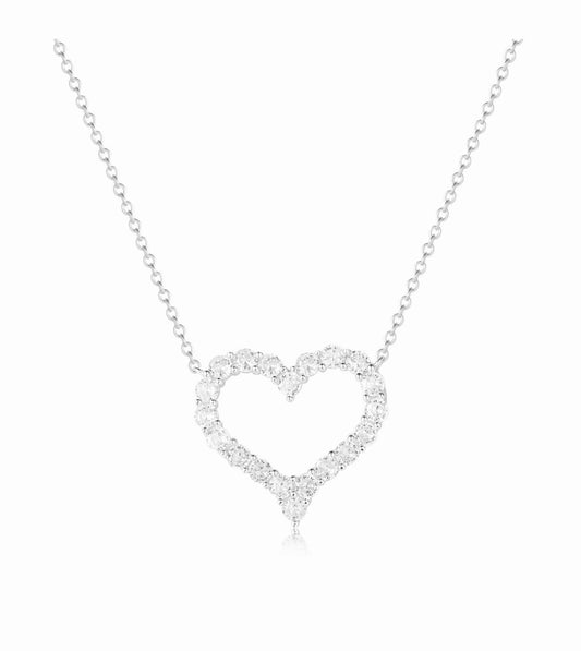 Classic Open Heart Necklace