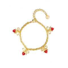Bow Heart Mixed Bracelet