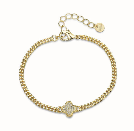 Dainty Clover Bracelet