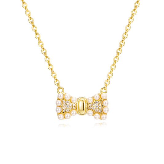 Unique Bow Necklace