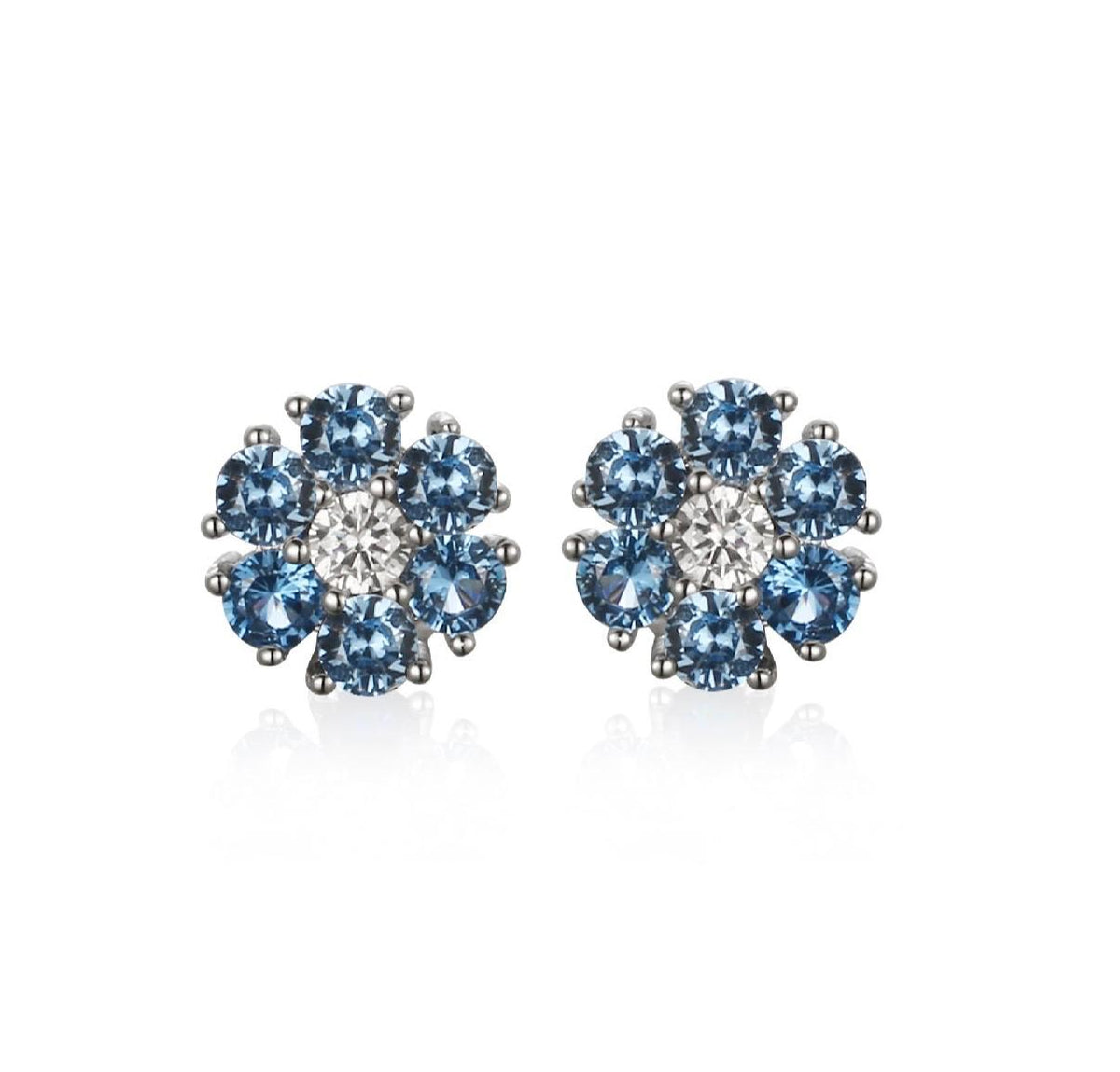 Petal Cluster Stud Earring