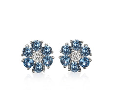 Petal Cluster Stud Earring