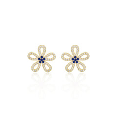 Fine Floral Stud