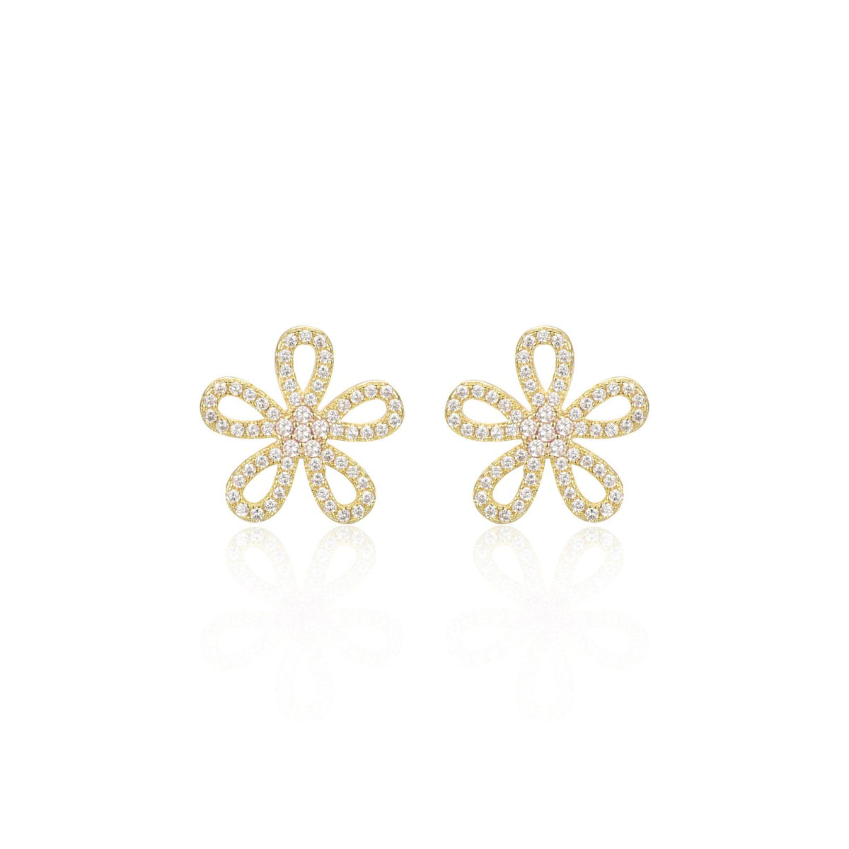 Fine Floral Stud