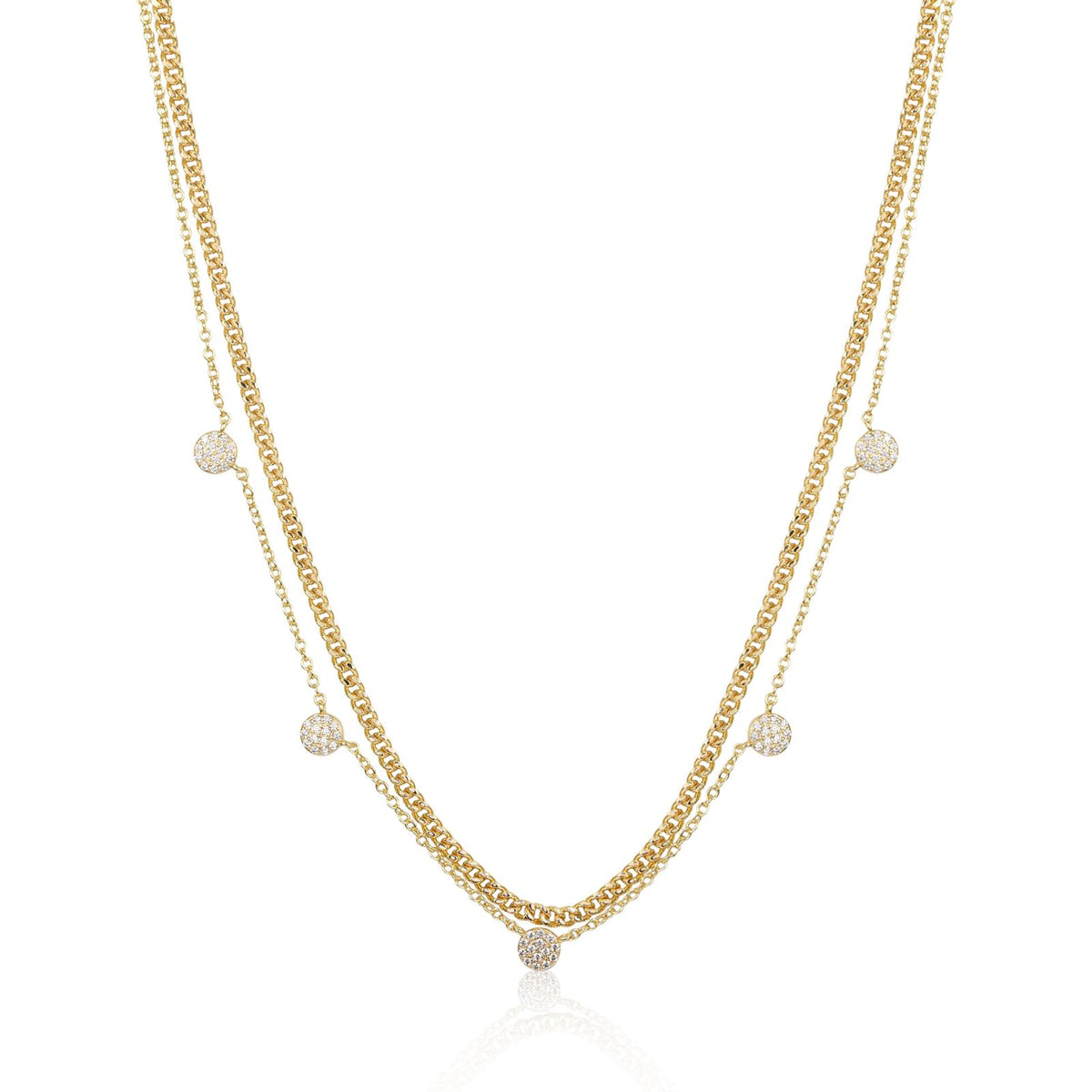 Layered Circular Necklace