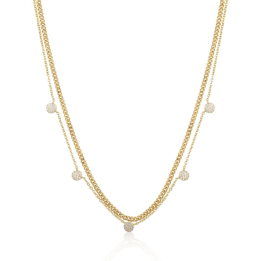 Layered Circular Necklace
