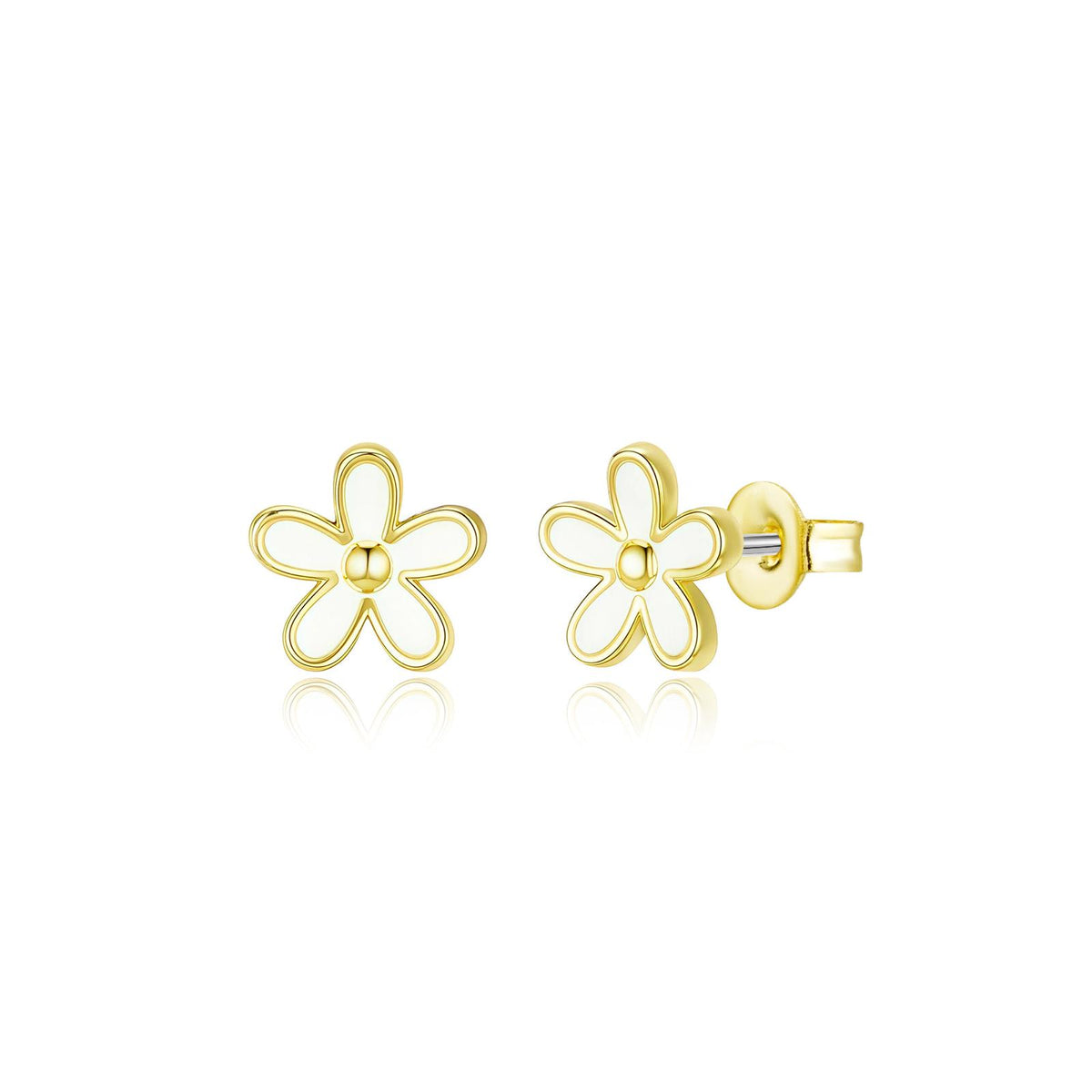 Petal Floral Stud Earrings