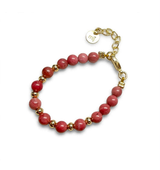 Pink Beaded Bracelet