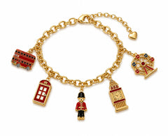 English Charm Bracelet