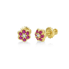 Mini Floral Studs