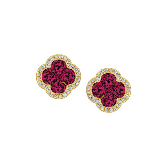 Unique Clover Studs