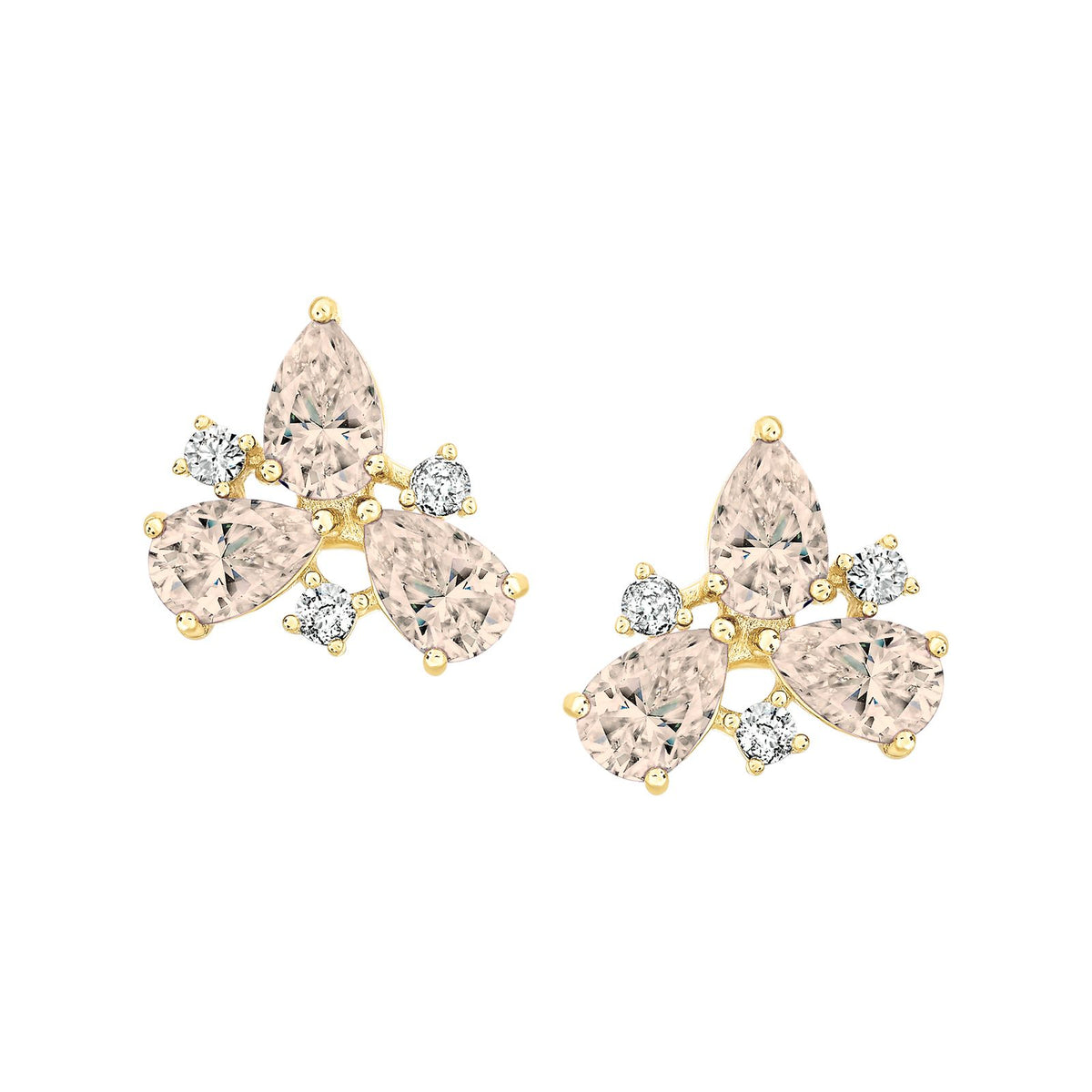Bouncing Raindrops Stud Earring