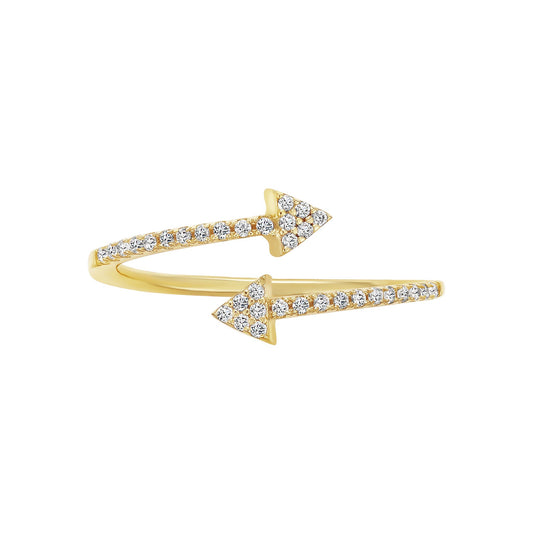 Double Arrow Ring