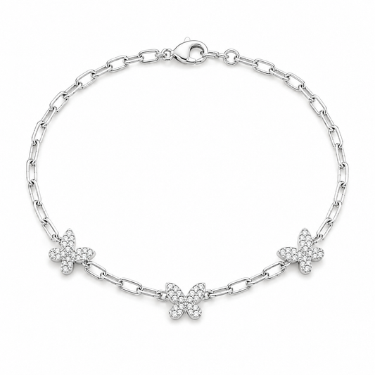 Butterfly Link Bracelet