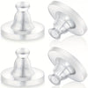 Soft Disk Silicone Earing Backs