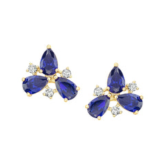 Bouncing Raindrops Stud Earring