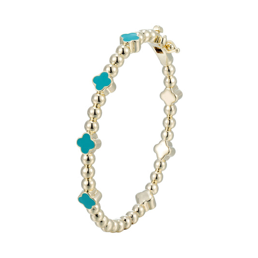 Children Clover Bangle