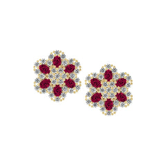 Exquisite Flower Stud Earring