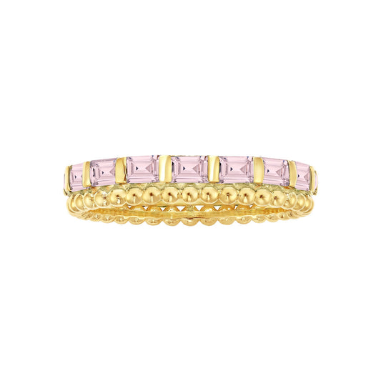 Stacked Baguette Ring