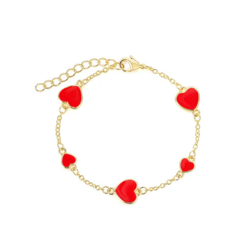 Small & Big Heart Bracelet