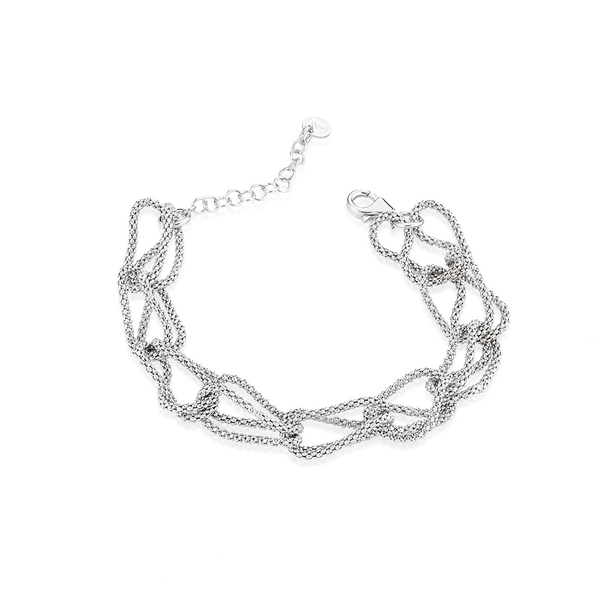 Thick Intertwined Link Bracelet