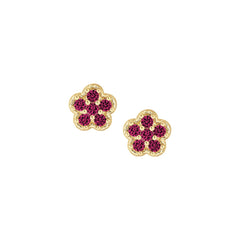 Sweet Baby Flower Stud Earring