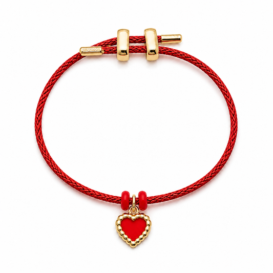 Enamel Rope Bracelet