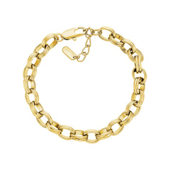 Double Intertwined Link Bracelet