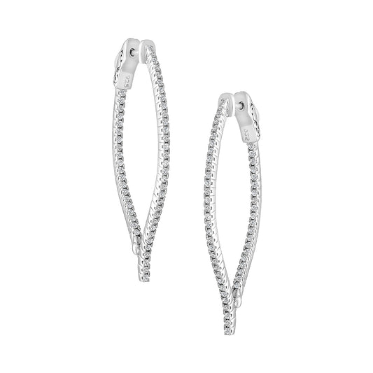 Teardrop Hoops