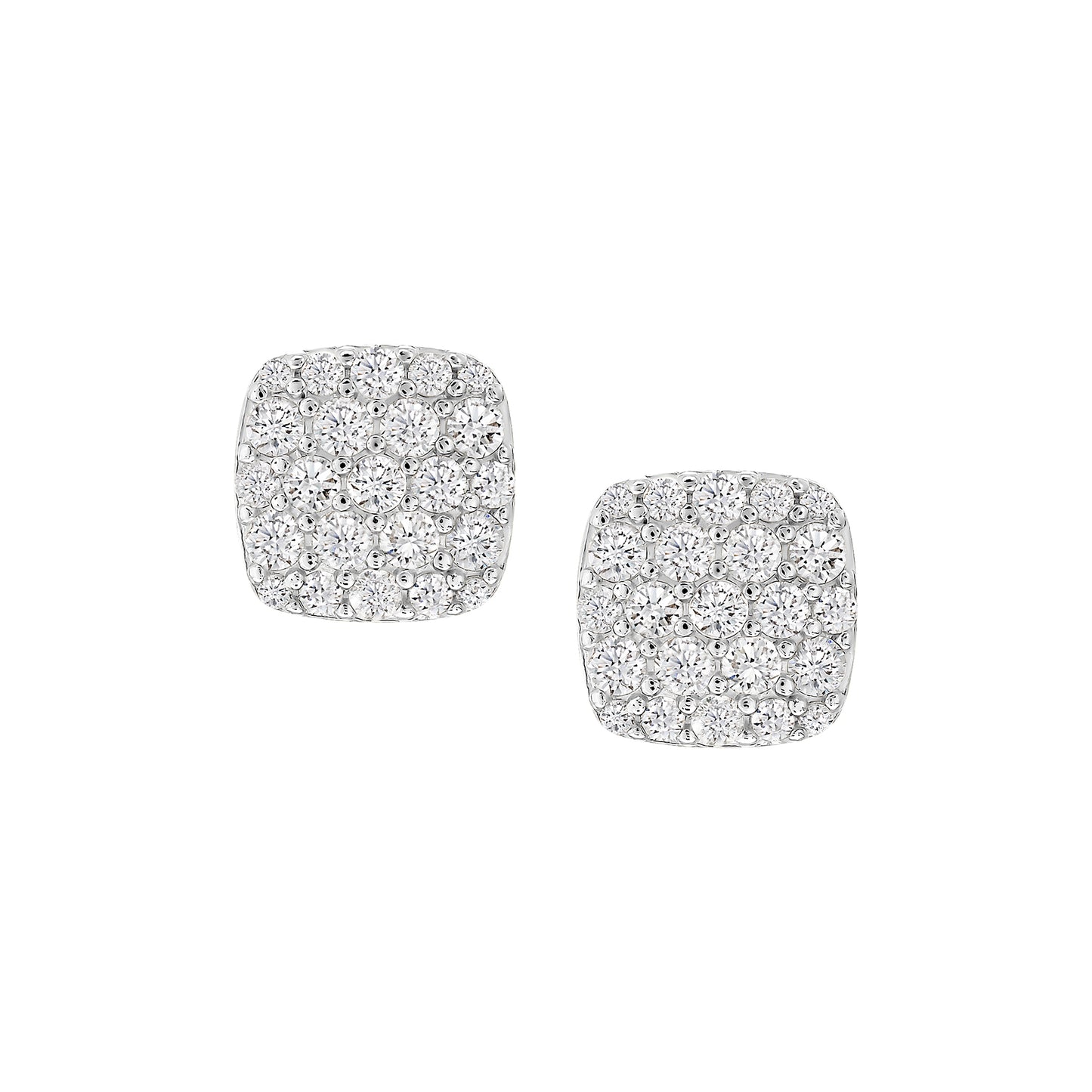 Squared Pave Studs