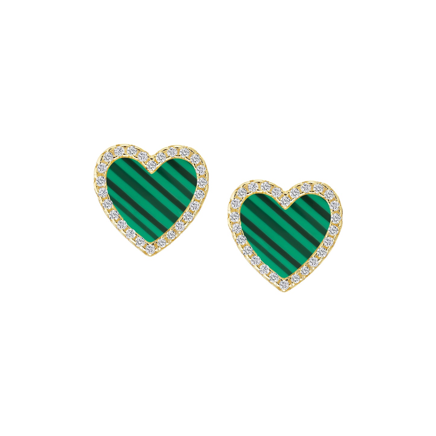 Medium Perfectly Perfect Heart Studs