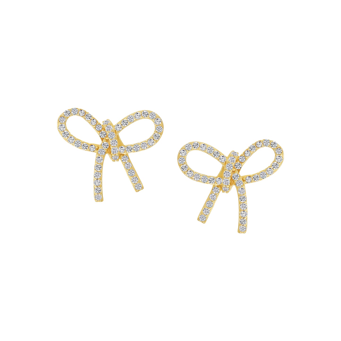 Dainty Bowtie Studs