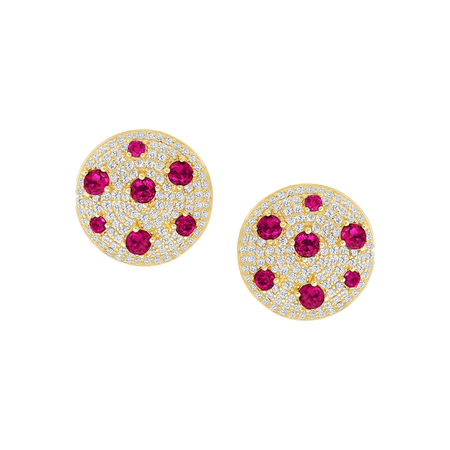 Oversized Pop Colored Studs