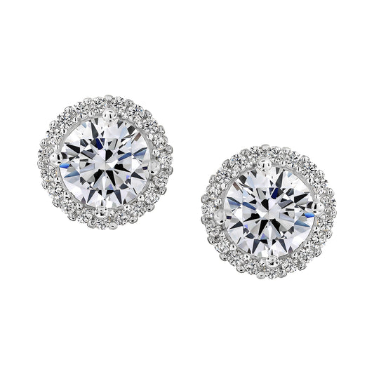 Single Pave Studs