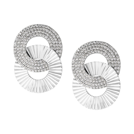 Circular Intertwined Earrings