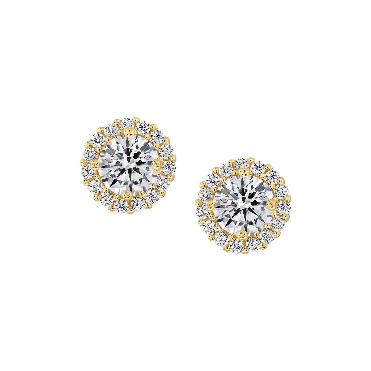 Single Pave Studs
