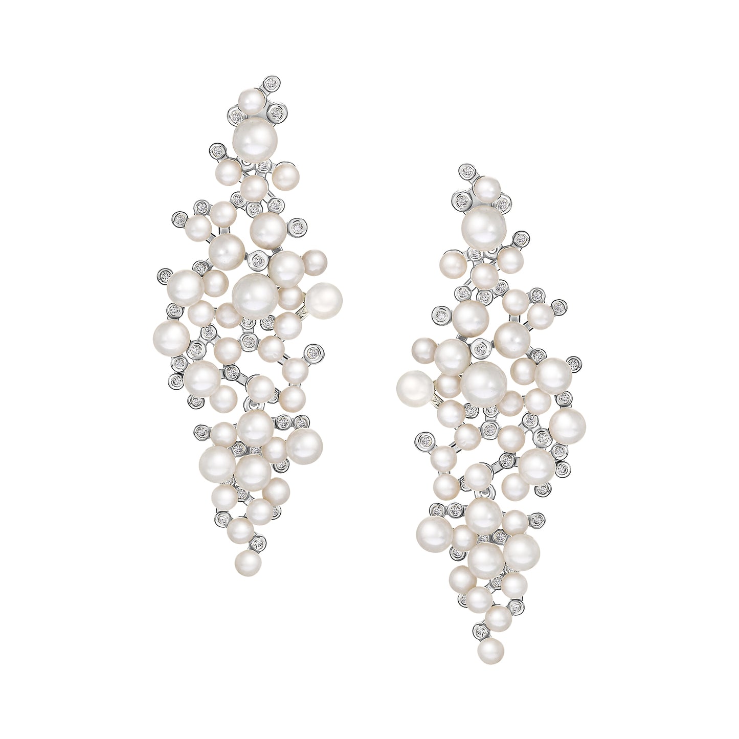 Statement Pearl Drop Earrings