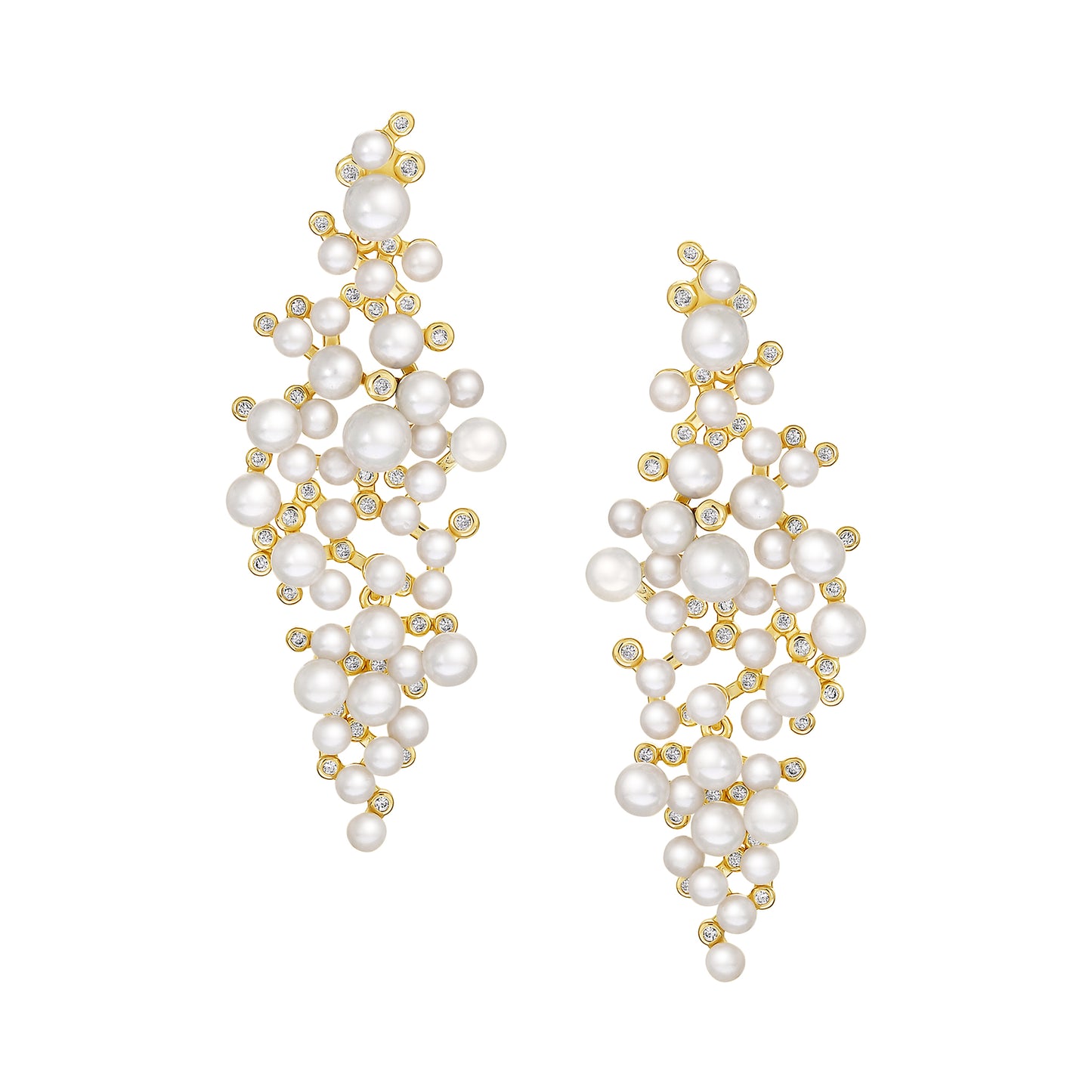 Statement Pearl Drop Earrings