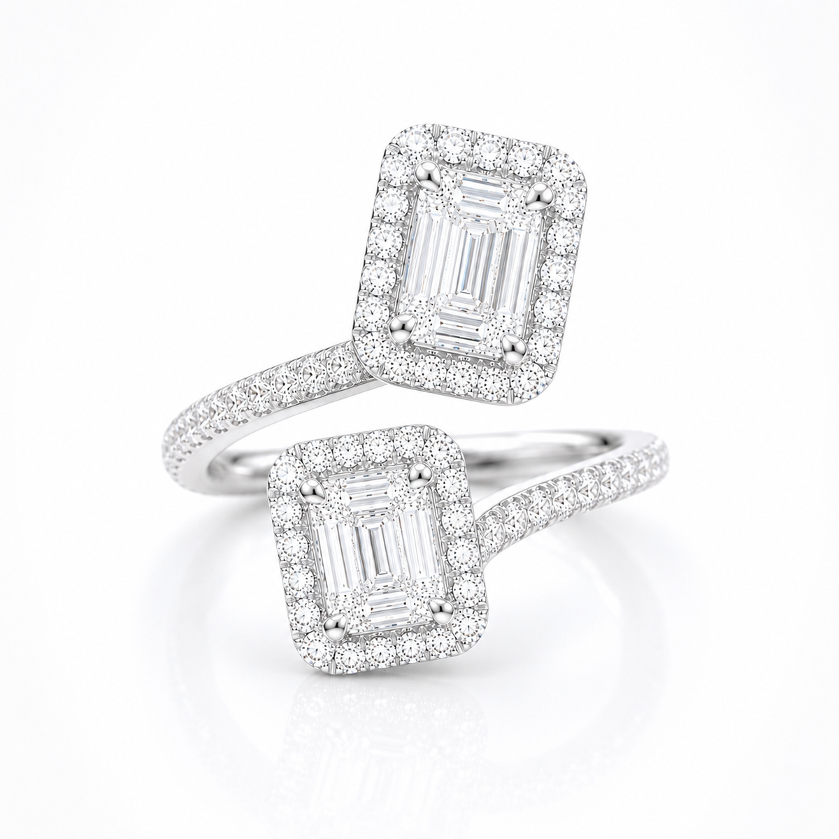 Double Baguette Ring
