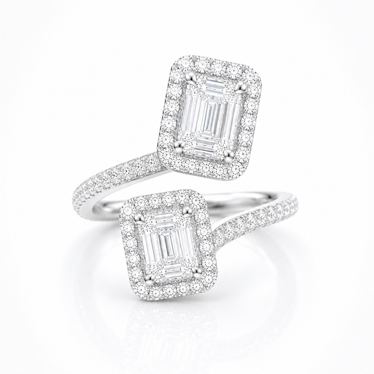 Double Baguette Ring