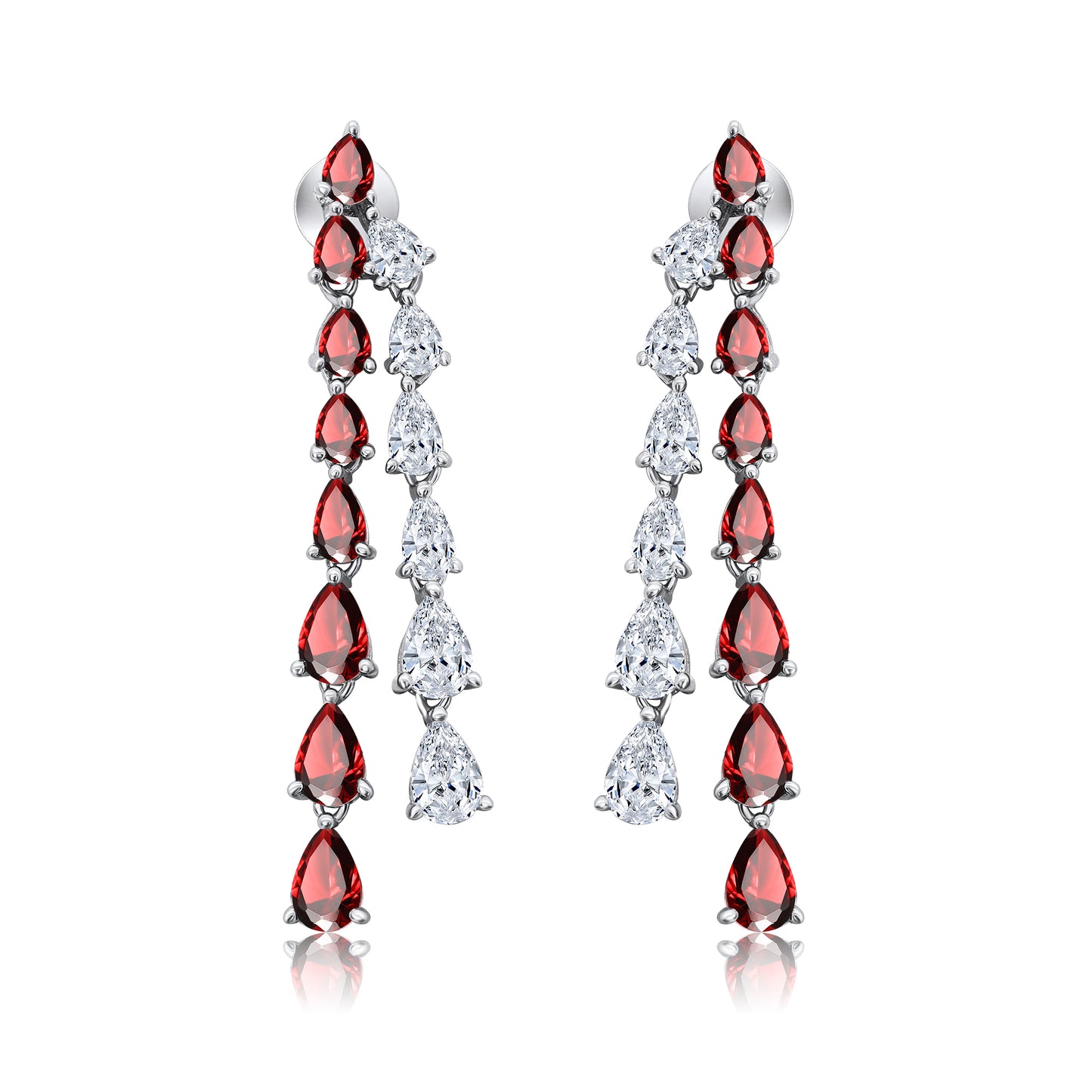 Double Teardrop Earring