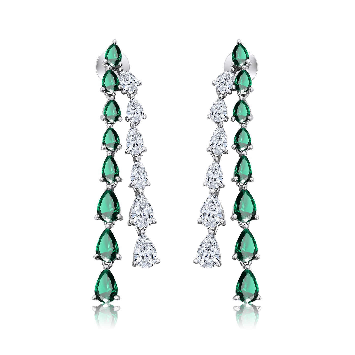 Double Teardrop Earring