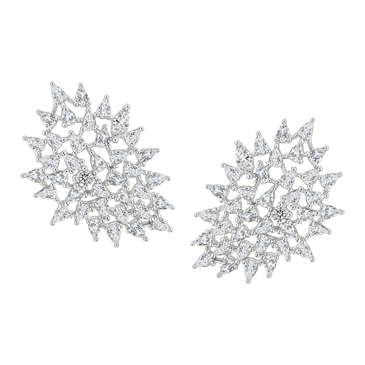Statement Curved Crawler Earrings