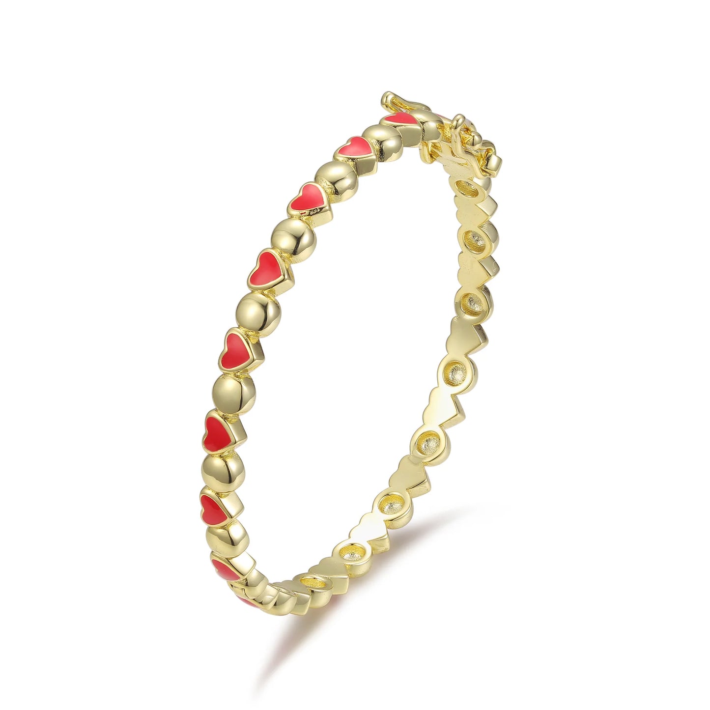 Red Heart Bangle