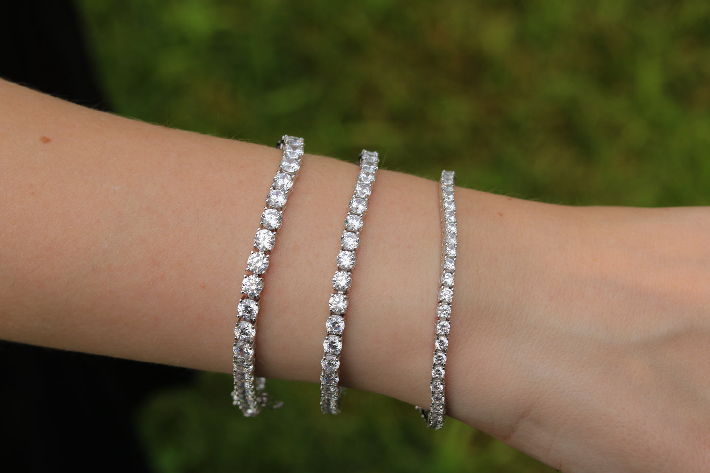 6 Inch Thin Tennis Bracelet