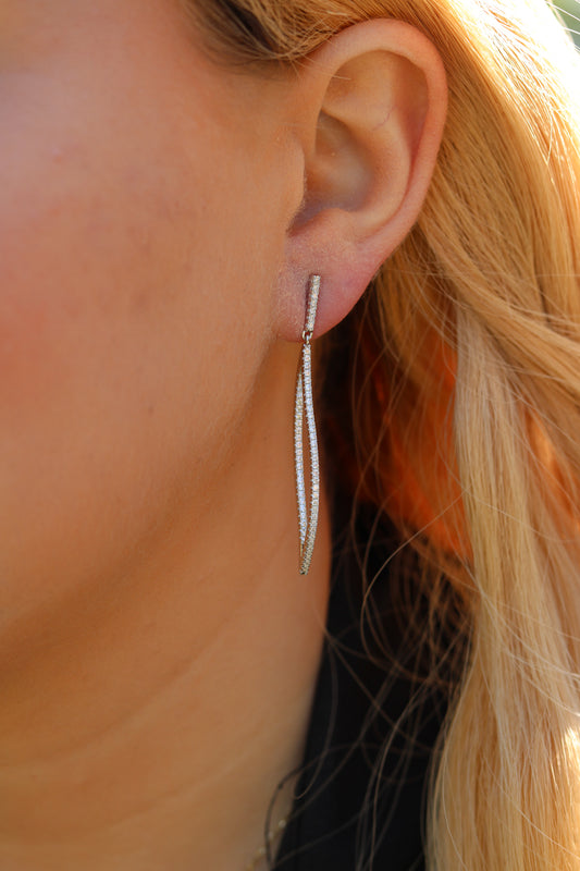 Open Curved Earrings