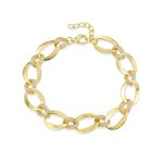 Gold Shiny Link Bracelet