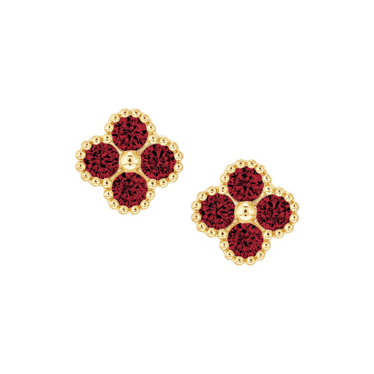 Four Stone Clover Stud