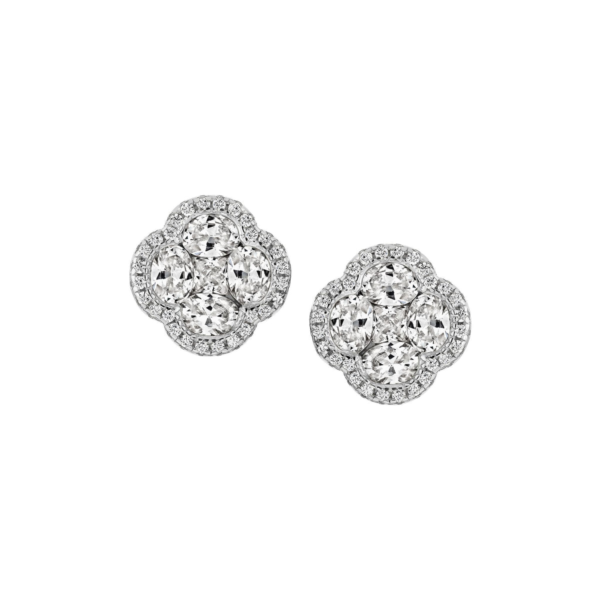 Unique Clover Studs